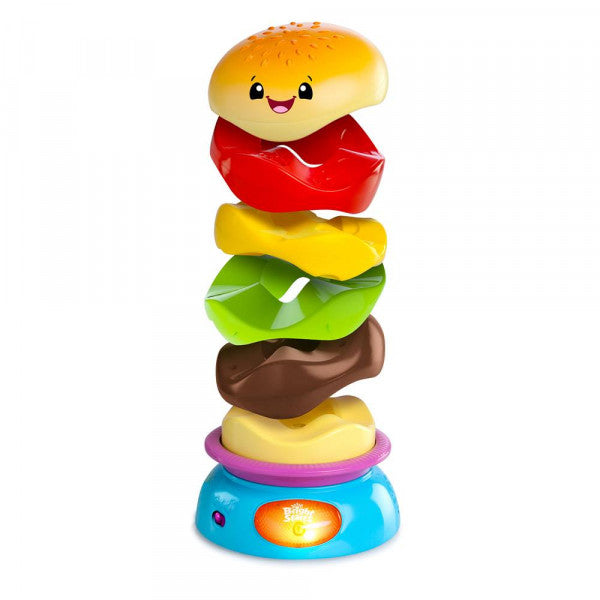 Stack 'n spin hamburger