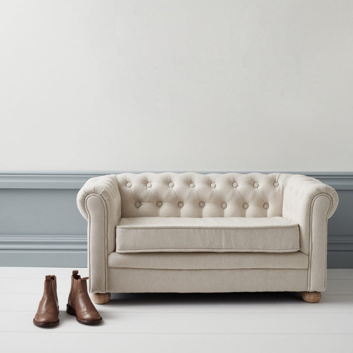 Divano Chesterfield, beige