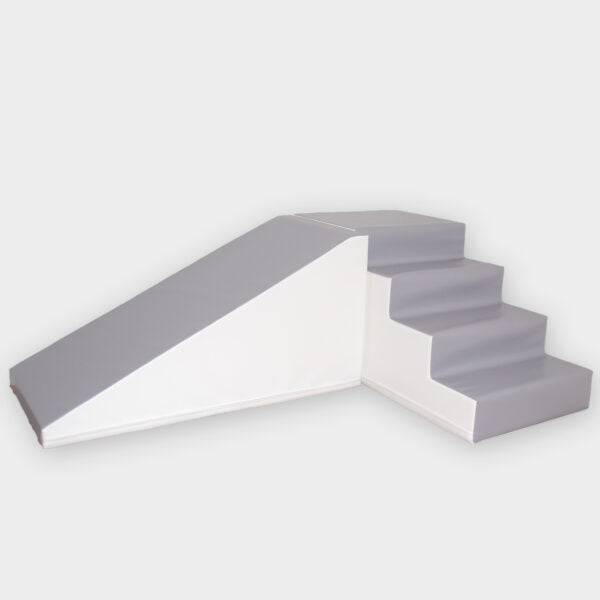 NOAH XL con fondo non slip, grigio / bianco