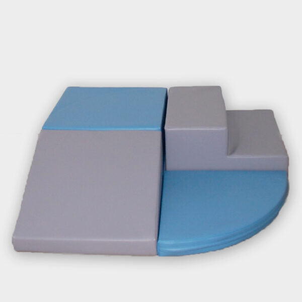 Oliver con fondo non slip, blu / grigio