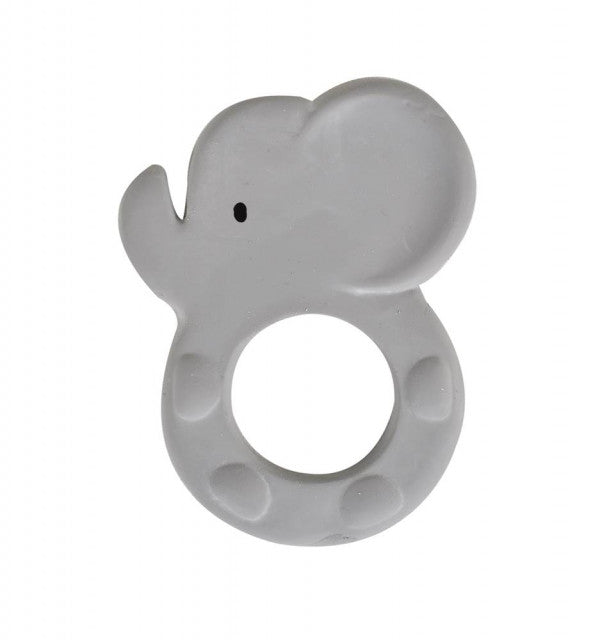 Teether, elefante - grigio