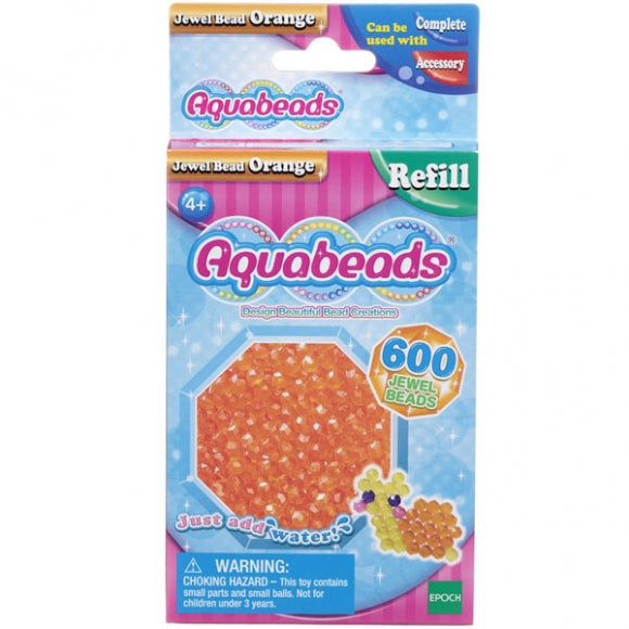 Pacchetto Aquabeads con perle di gioielli - Arancia
