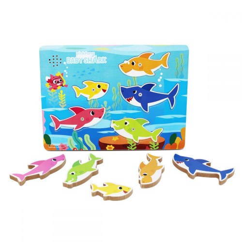 Puzzle with Music - Baby Sharks