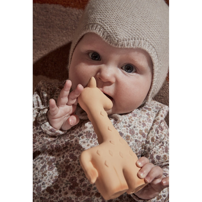 Baby teether, giraffe noah - giallo