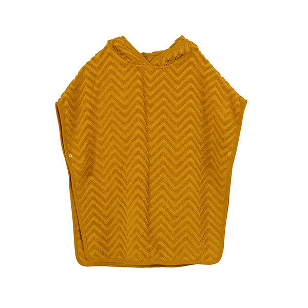 Bath poncho, senape d'oro