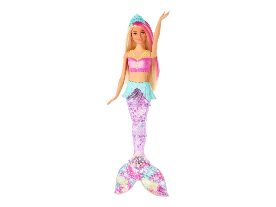 Barbie sirena con coda e luce mobili