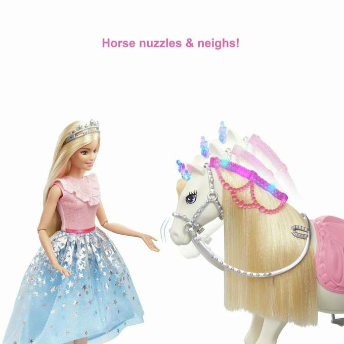 Barbie Princess Adventure Doll and Prance e Shimmer Horse