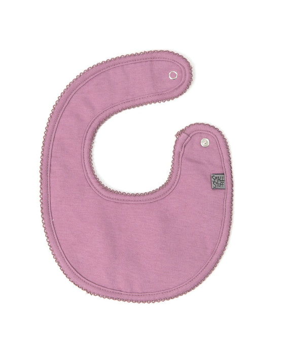 Bandana Bib, Dark Rose