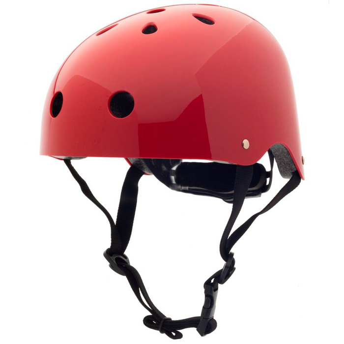 Casco di cocco triplo, taglia M - Rosso Ruby