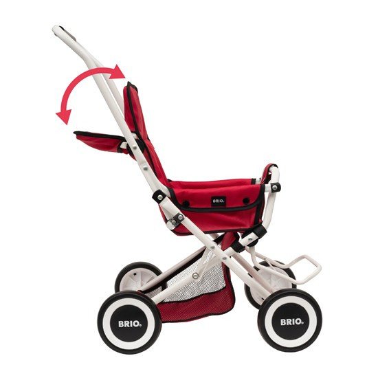 Passeggino per bambole, sitty - rosso