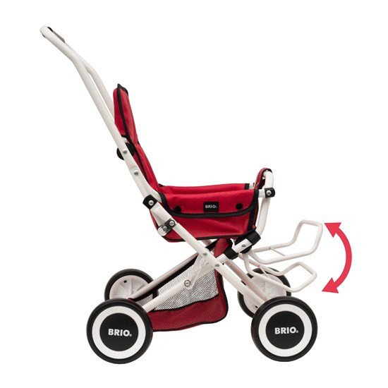 Passeggino per bambole, sitty - rosso