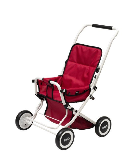 Passeggino per bambole, sitty - rosso