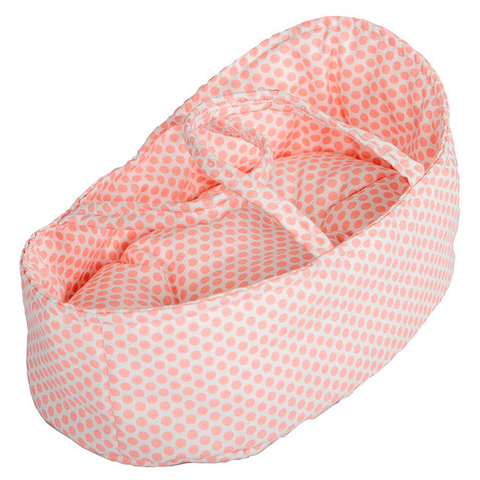 Bambola carrycot, rose