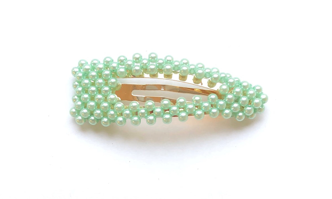 Pearl Hairclip - Elisabeth, menta