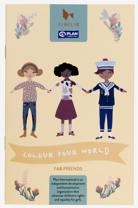 Fabelab x Plan International Coloring Book - Color Your World