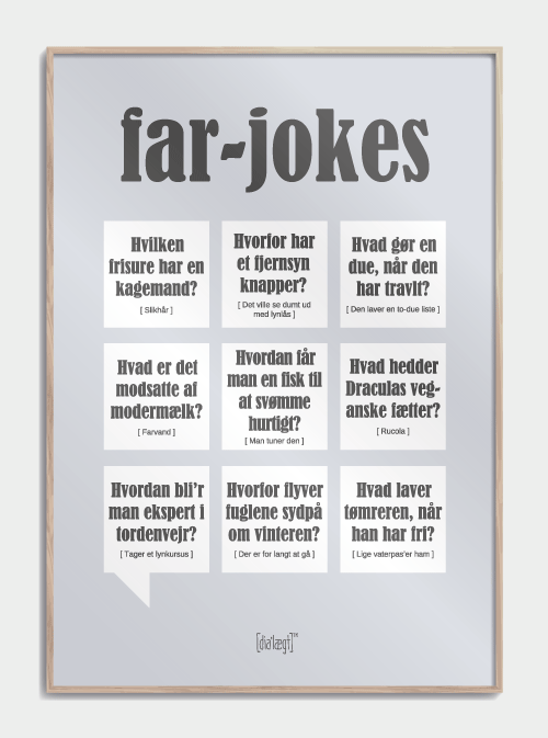 Poster padre-jokes, S (30x42, A3)