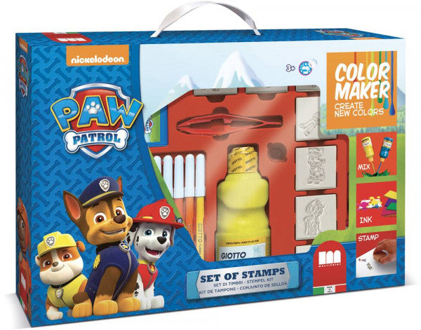 Paw Patrol, Color and Paint Set (ragazzo)