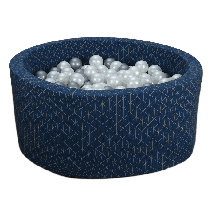 Ball Pool - Navy Blue, Geometry (90x40x5cm)