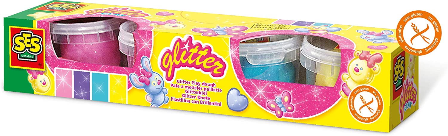 Impasto per giocare glitter