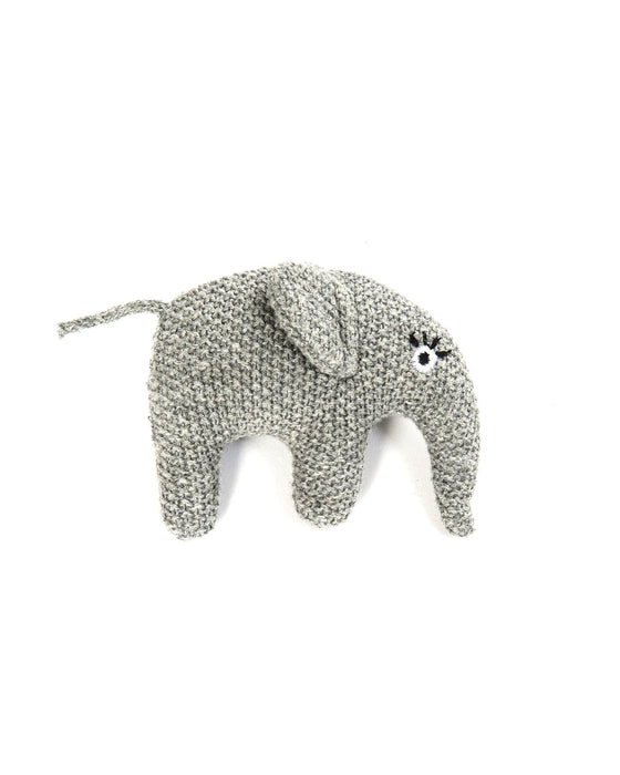 Elephant Rattle - Gray