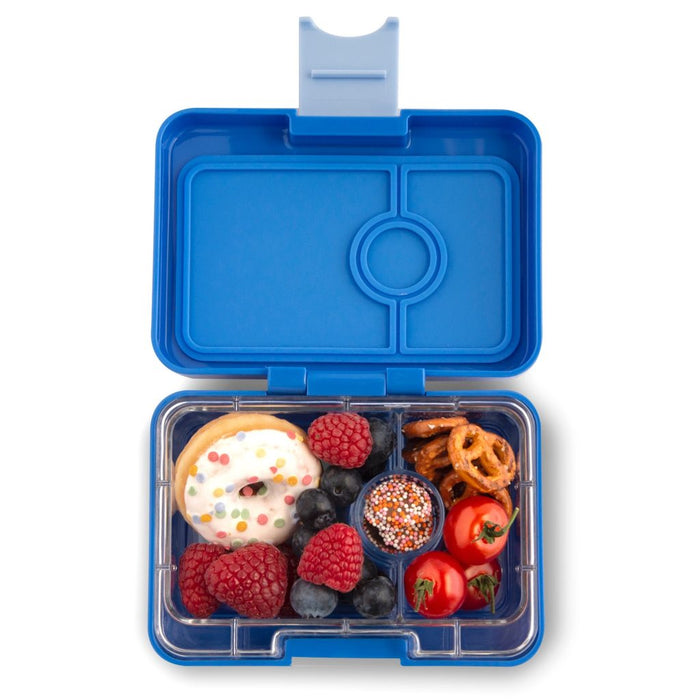 Yumbox Minisnack Lunch Box, 3 compartimenti - Jodphur Blue (Consegna: Settimana 6)