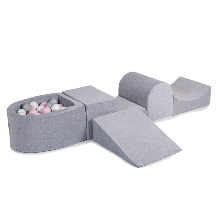 Play Set with Ball Pit - Grigio chiaro (100 palline)