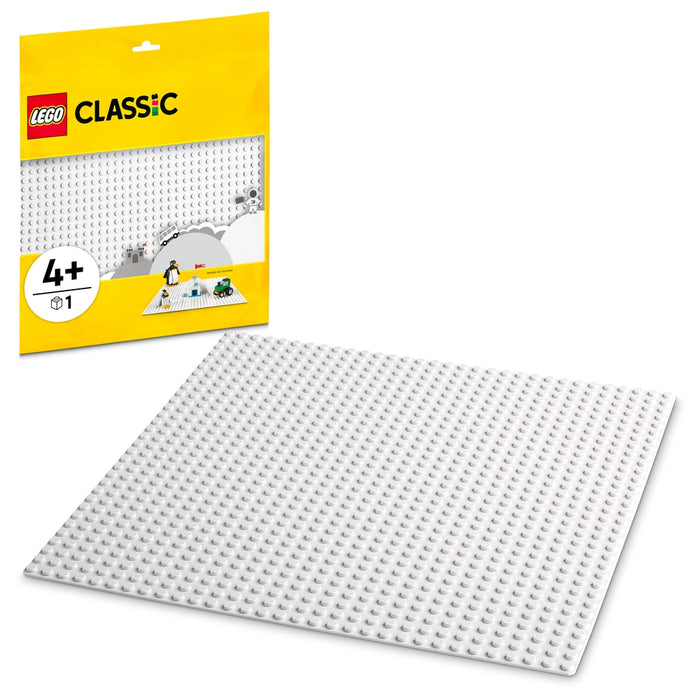 Lego Building Board - White (25 x 25 cm)