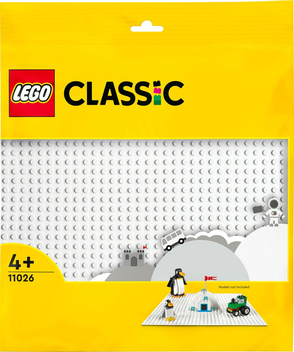 Lego Building Board - White (25 x 25 cm)