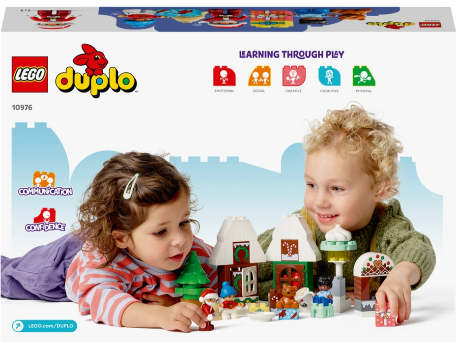 LEGO DUPLO - Casa di pan di zenzero di Babbo Natale