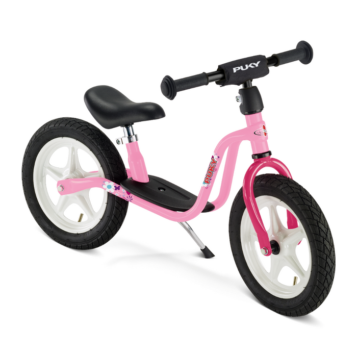 Running bici con piede di supporto - rosa