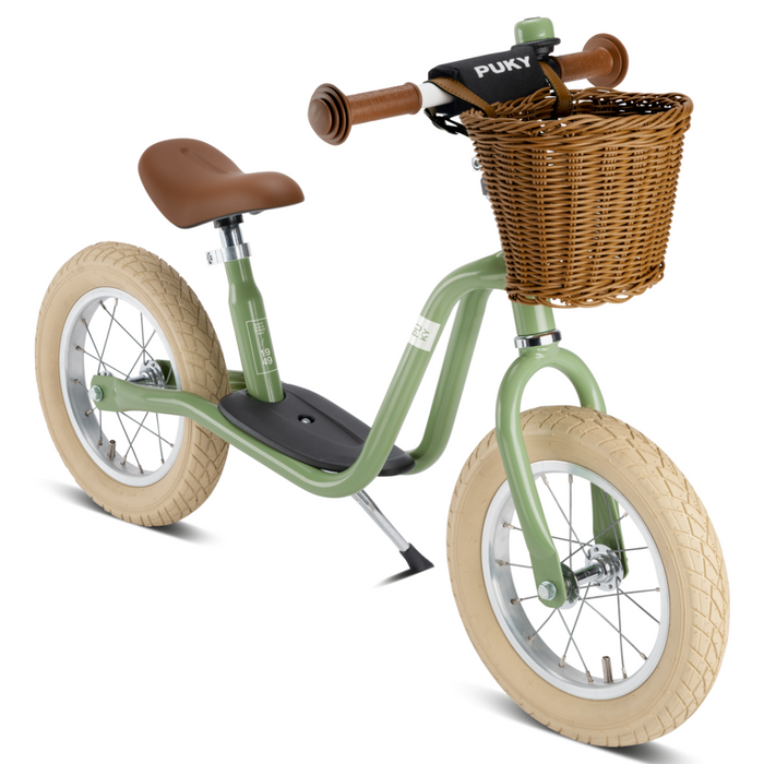 Bike in esecuzione con piede di supporto - Green polveroso