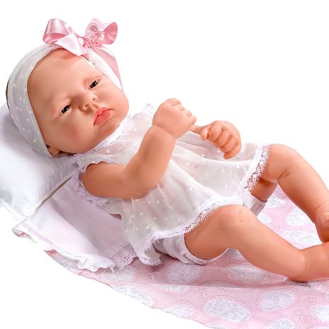 Lucia Baby Doll, 42 cm. (Jesusito Medallã³n Rosa)