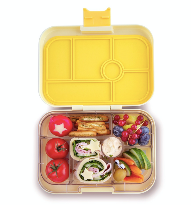 Box per il pranzo, originale (6 scomparti) - Sunburst Yellow