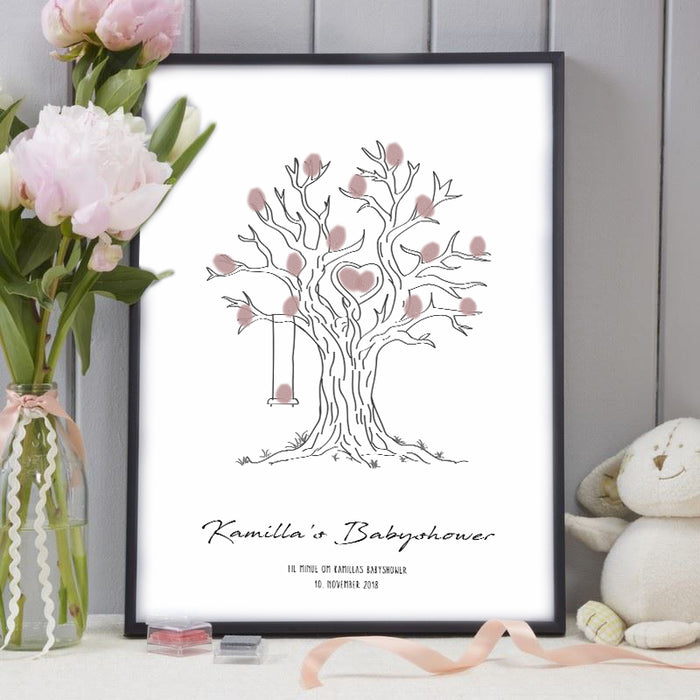 Poster di albero della vita - babyshower