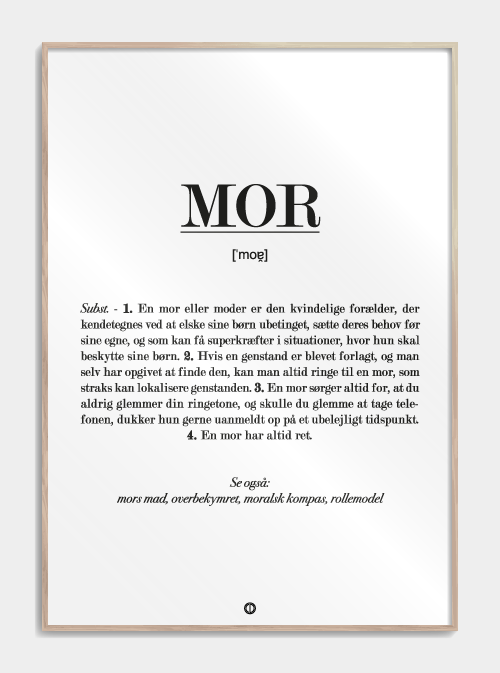 Mom Definition Poster, M (50x70, B2)