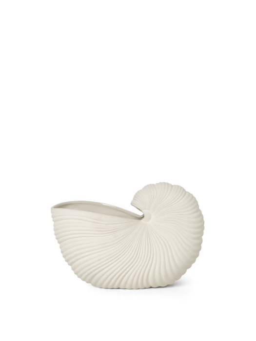 Shell Pot, Off-White