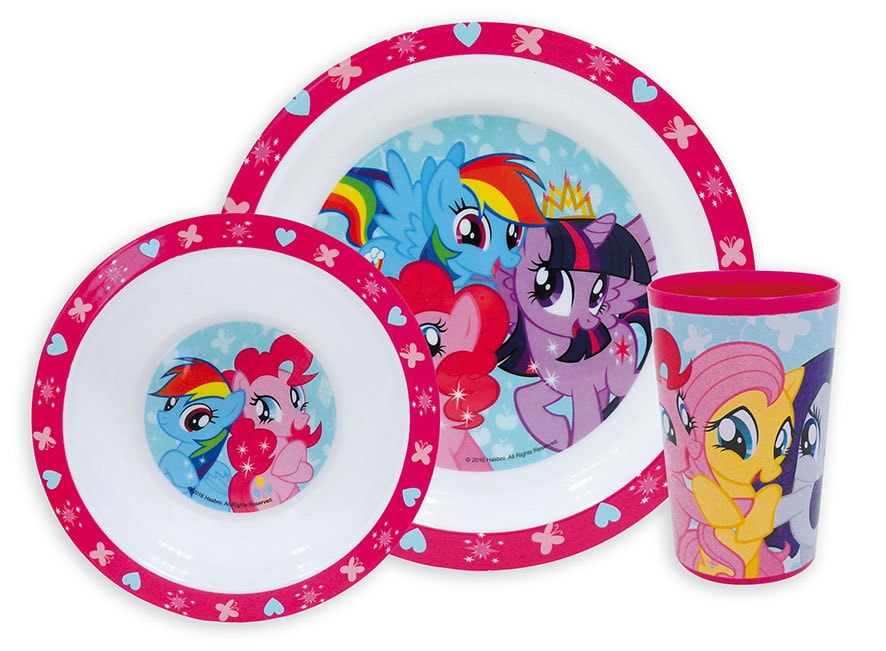 Il mio piccolo pony che mangia il set