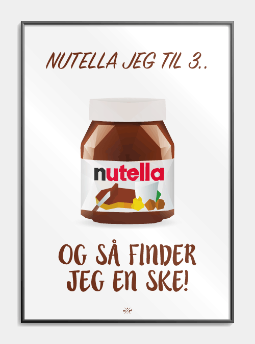 Nutella I a 3 poster, S (29,7x42, A3)