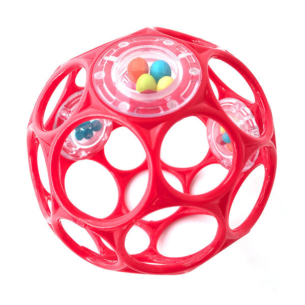 Oball Rattle Round - rosso