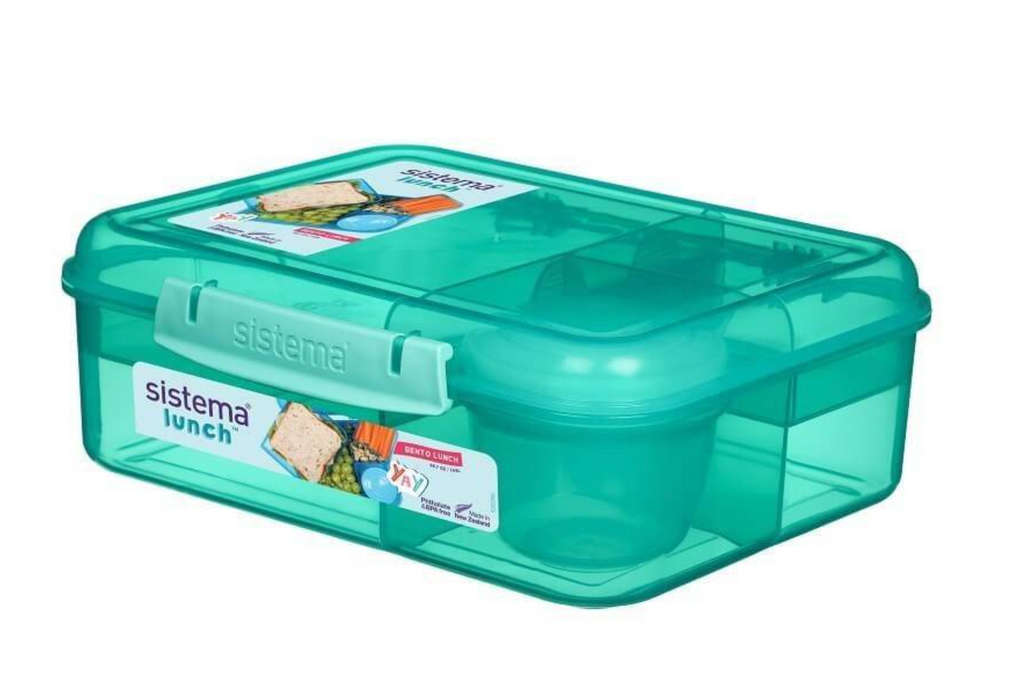 Lunchbox diviso incl. Coppa - verde