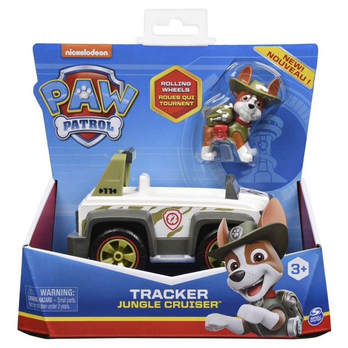 PAW PATROL VEICOLI DI BASIC - Tracker e Jungle Cruiser