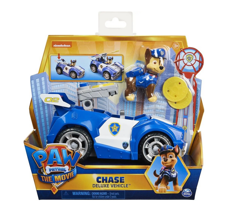 Film Paw Patrol, Deluxe Vehicle - Chase
