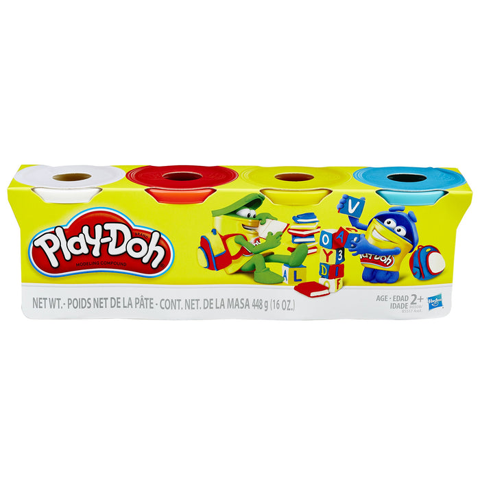 Play -Doh, 4 secchi - Colori classici