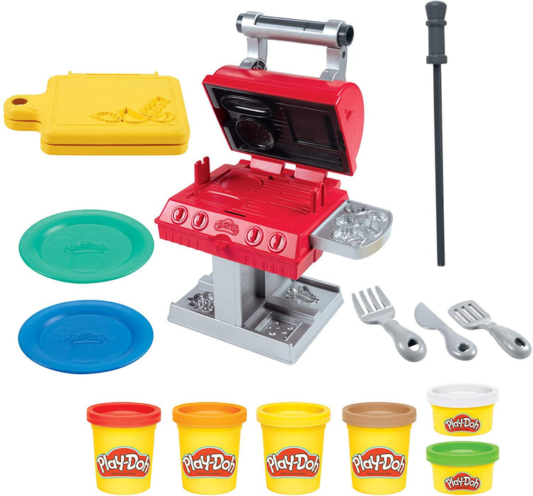 Play -Doh - set di giocate da francobolli grill 'n