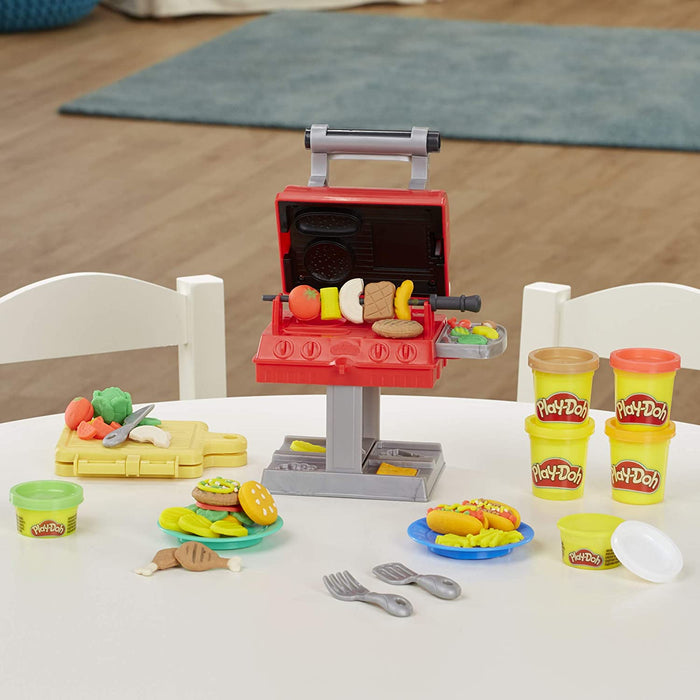 Play -Doh - set di giocate da francobolli grill 'n