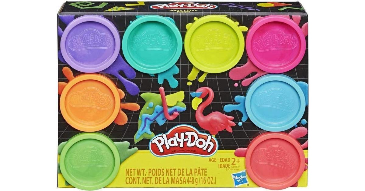 Play -Doh - Pacchetto al neon con 8 secchi