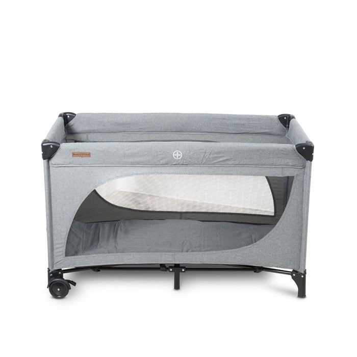 Letto di viaggio/letto del fine settimana con apertura - denim grigio