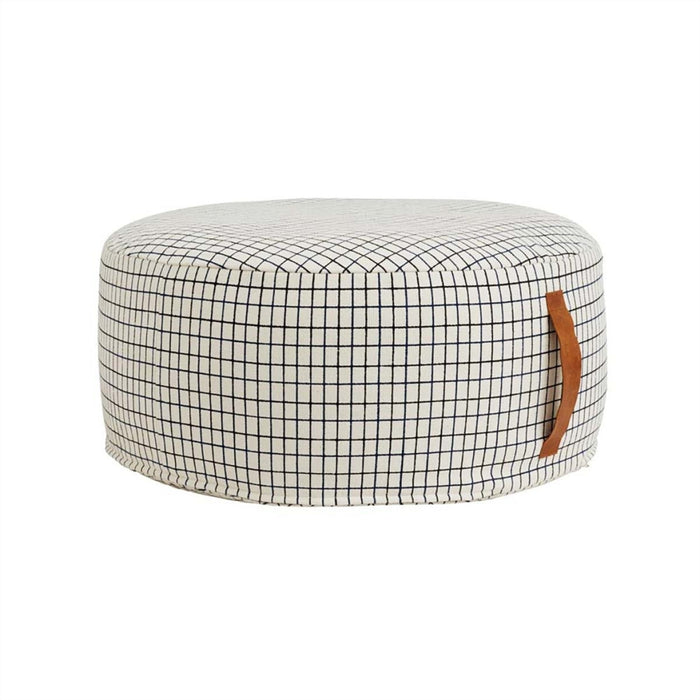 Round Pouf - Off White