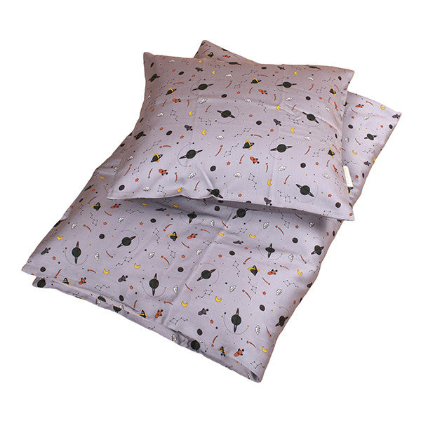 Set da letto per bambini, spazio grigio