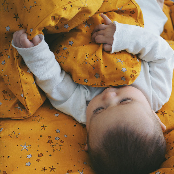 Baby Bedlinen, stelle Golden Mustard